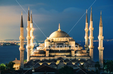 the blue mosque in istanbul turkey
