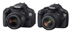 Canon zaprezentował dwie nowe lustrzanki EOS 600D i EOS 1100D